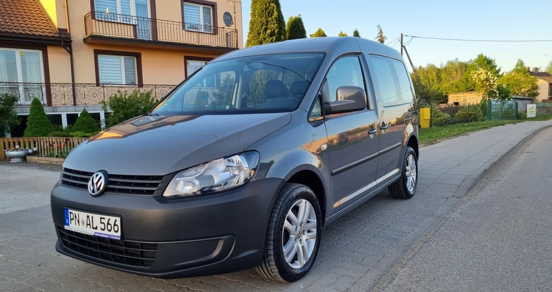Volkswagen Caddy cena 39900 przebieg: 184000, rok produkcji 2012 z Sulechów małe 436